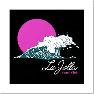 La Jolla Beach Club Posters and Art
